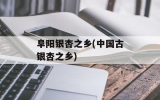 阜阳银杏之乡(中国古银杏之乡)