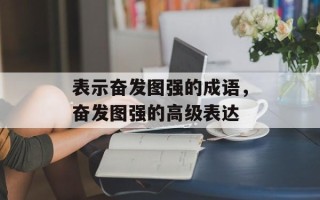 表示奋发图强的成语，奋发图强的高级表达