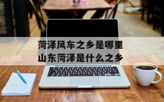菏泽风车之乡是哪里 山东菏泽是什么之乡