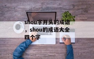 shou字开头的成语，shou的成语大全四个字