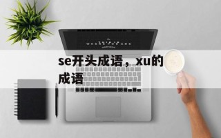 se开头成语，xu的成语