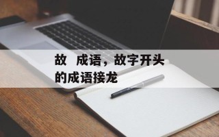 故  成语，故字开头的成语接龙
