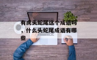 有虎头蛇尾这个成语吗，什么头蛇尾成语有哪些