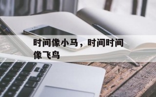 时间像小马，时间时间像飞鸟