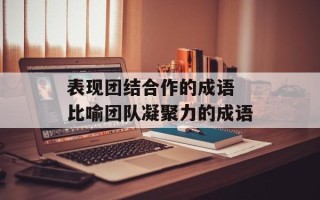 表现团结合作的成语 比喻团队凝聚力的成语