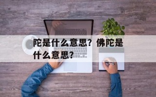 陀是什么意思？佛陀是什么意思？