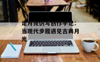 走月亮仿写创作手记：当现代步履遇见古典月光