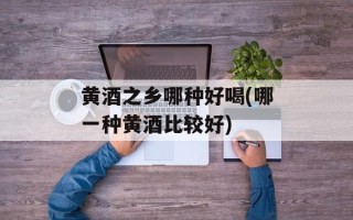 黄酒之乡哪种好喝(哪一种黄酒比较好)