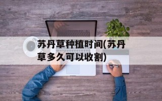 苏丹草种植时间(苏丹草多久可以收割)