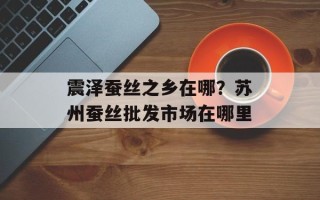 震泽蚕丝之乡在哪？苏州蚕丝批发市场在哪里