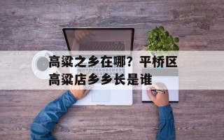 高粱之乡在哪？平桥区高粱店乡乡长是谁