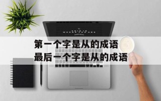 第一个字是从的成语 最后一个字是从的成语