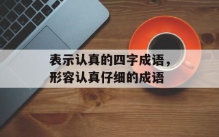 表示认真的四字成语，形容认真仔细的成语