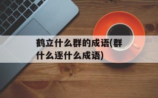 鹤立什么群的成语(群什么逐什么成语)