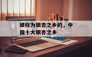被称为银杏之乡的，中国十大银杏之乡