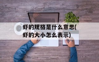 虾的规格是什么意思(虾的大小怎么表示)