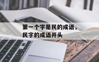 第一个字是民的成语，民字的成语开头