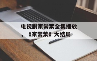 电视剧家常菜全集播放，《家常菜》大结局