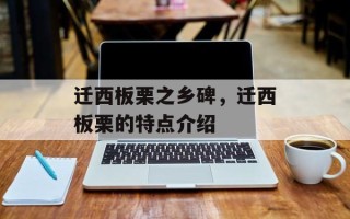 迁西板栗之乡碑，迁西板栗的特点介绍