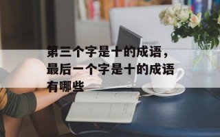 第三个字是十的成语，最后一个字是十的成语有哪些