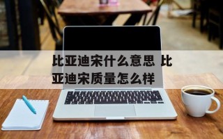 比亚迪宋什么意思 比亚迪宋质量怎么样