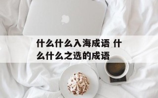 什么什么入海成语 什么什么之选的成语