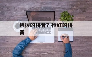 挑拨的拼音？橙红的拼音