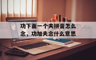 功下面一个夫拼音怎么念，功加夫念什么意思