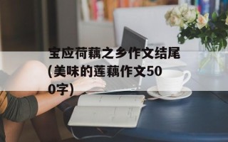 宝应荷藕之乡作文结尾(美味的莲藕作文500字)