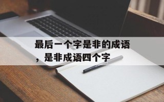 最后一个字是非的成语，是非成语四个字