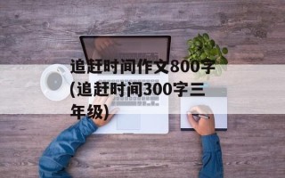 追赶时间作文800字(追赶时间300字三年级)