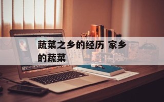 蔬菜之乡的经历 家乡的蔬菜