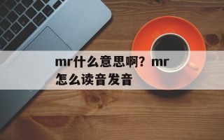 mr什么意思啊？mr怎么读音发音