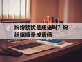 纷纷扰扰是成语吗？纷纷攘攘是成语吗