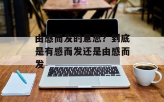 由感而发的意思？到底是有感而发还是由感而发