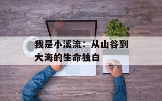我是小溪流：从山谷到大海的生命独白