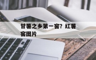 甘薯之乡第一窖？红薯窖图片