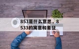 853是什么意思，8533的寓意和象征