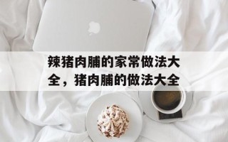辣猪肉脯的家常做法大全，猪肉脯的做法大全