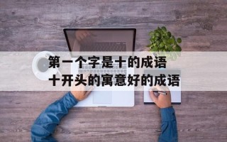 第一个字是十的成语 十开头的寓意好的成语