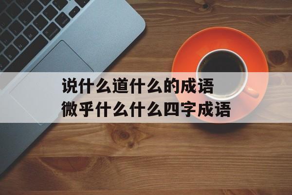 说什么道什么的成语 微乎什么什么四字成语-第1张图片-