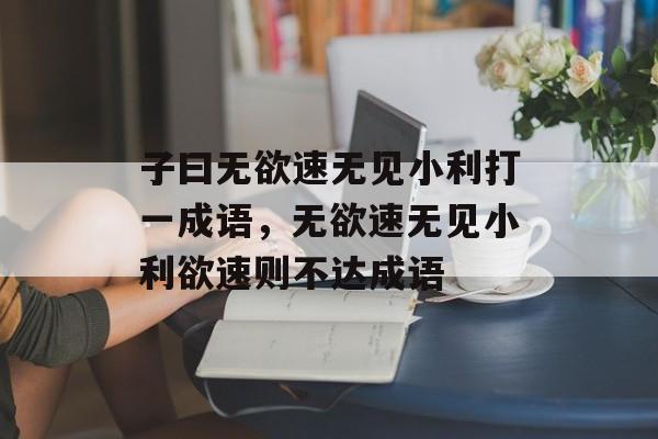 子曰无欲速无见小利打一成语，无欲速无见小利欲速则不达成语-第1张图片-