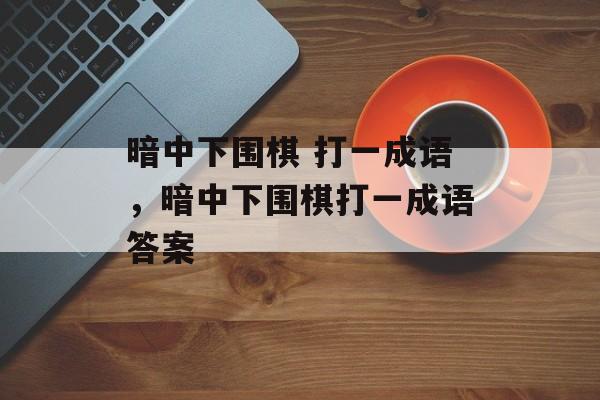 暗中下围棋 打一成语，暗中下围棋打一成语答案-第1张图片-