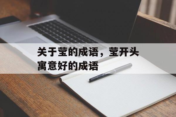 关于莹的成语，莹开头寓意好的成语-第1张图片-