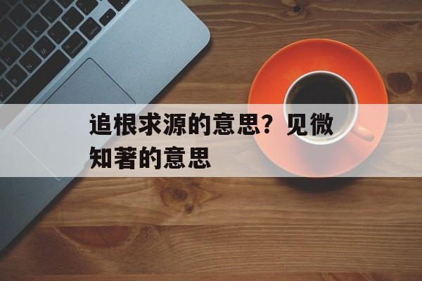 追根求源的意思？见微知著的意思-第1张图片-