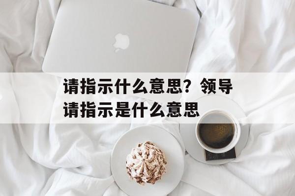 请指示什么意思？领导请指示是什么意思-第1张图片-