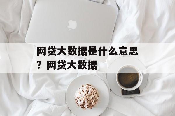 网贷大数据是什么意思？网贷大数据-第1张图片-