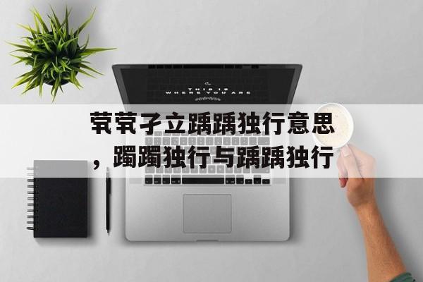 茕茕孑立踽踽独行意思，躅躅独行与踽踽独行-第1张图片-