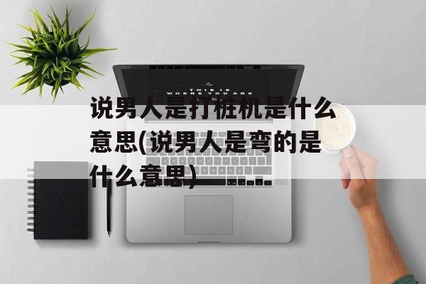 说男人是打桩机是什么意思(说男人是弯的是什么意思)-第1张图片-