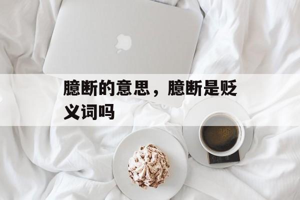 臆断的意思，臆断是贬义词吗-第1张图片-